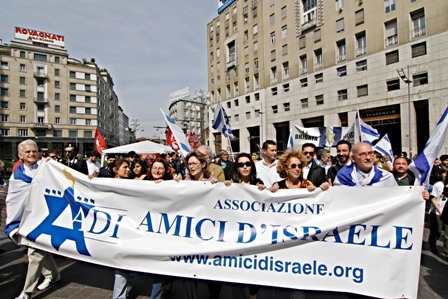 Al corteo del 25 aprile, Milano